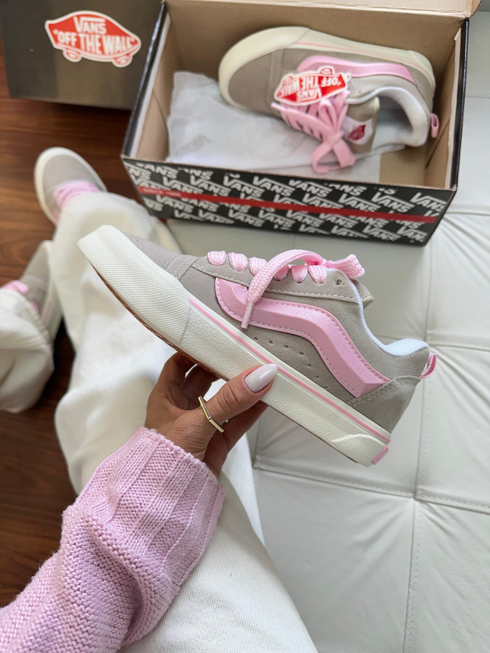 TÊNIS VANS KNU pastel rose - Imagem 2