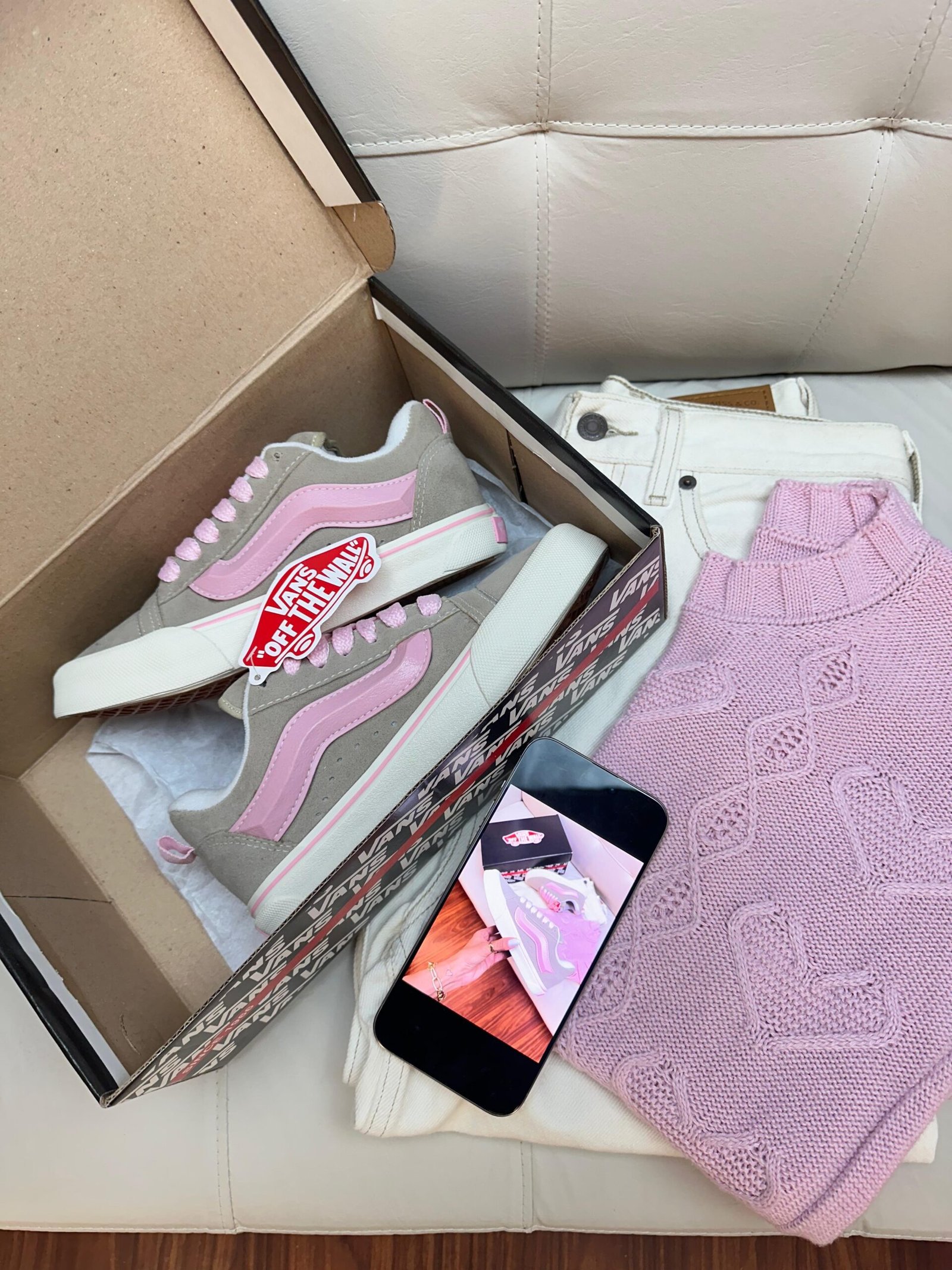 TÊNIS VANS KNU pastel rose - Imagem 7